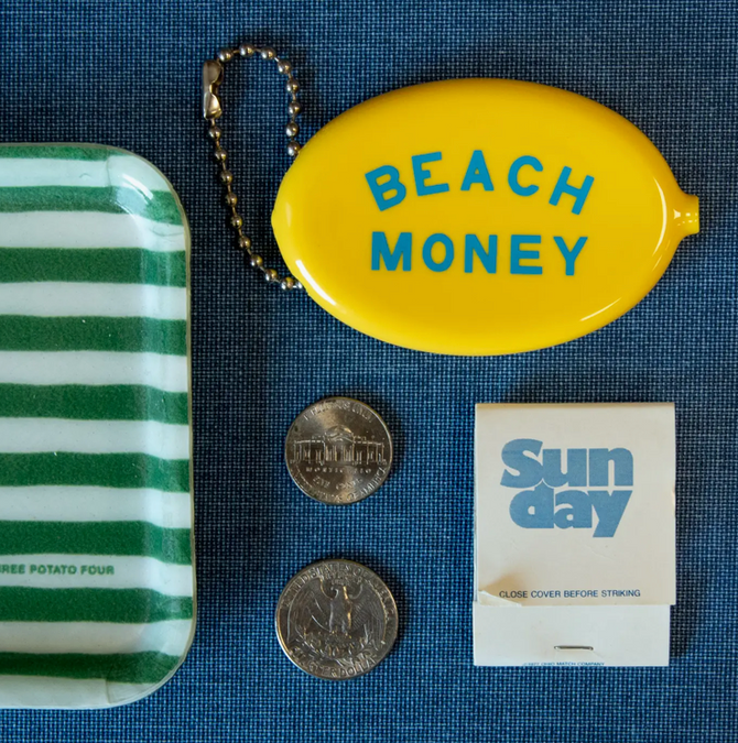 Beach Money Coin Pouch