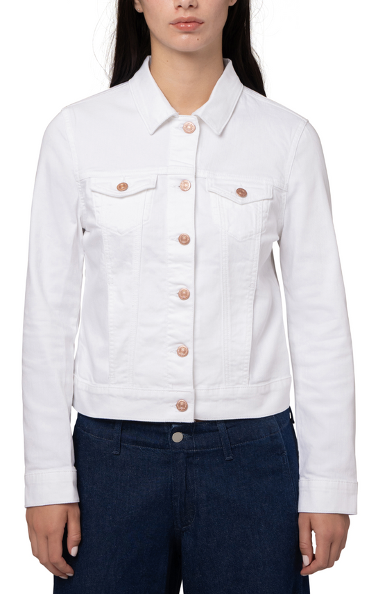 Samantha White Flex Blue Jacket