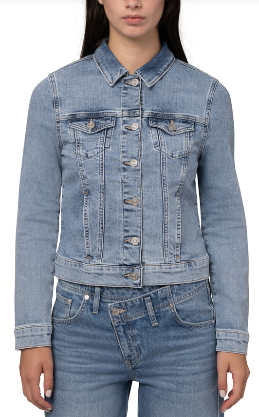 Samantha Lt Brushed Flex Blue Jacket