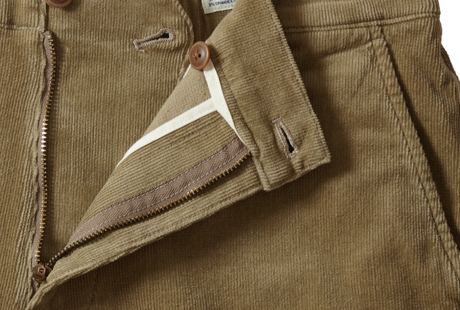 Corduroy Trail Shorts 8"