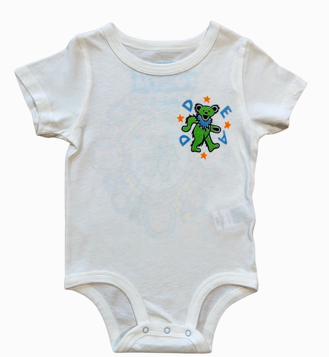 Grateful Dead Kaleidoscope Bears Onesie