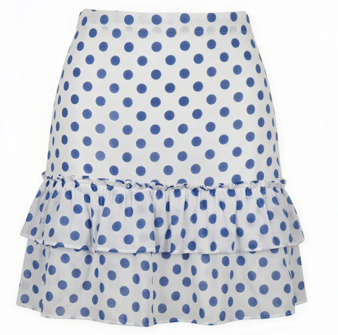 Gogo Cinch Back Mini Skirt