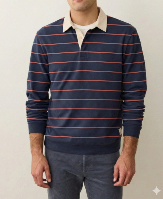 Sueded Rugby Polo