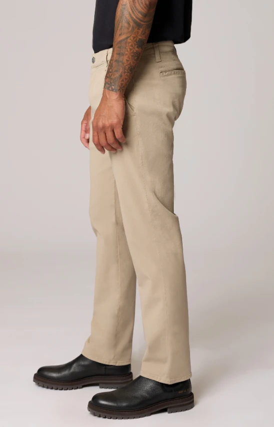Will Pleated Luxe Twill