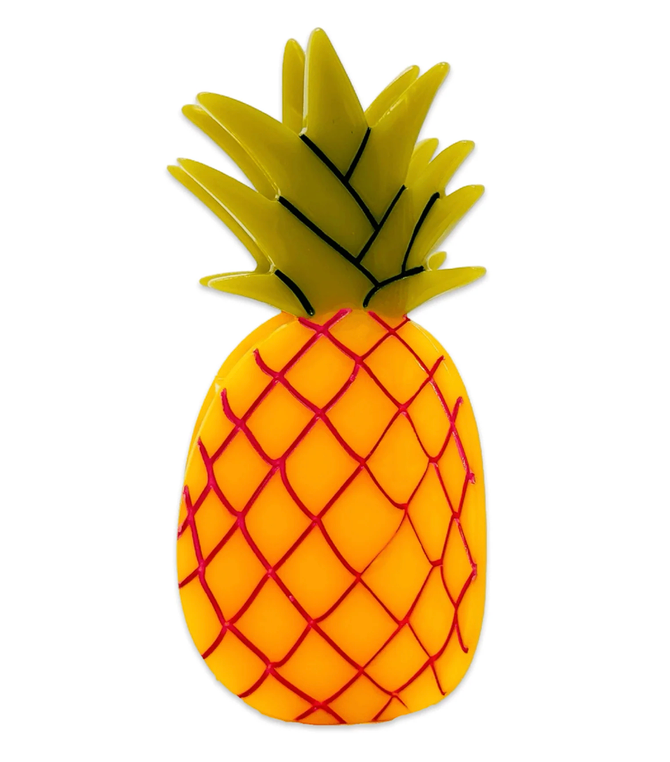 Pineapple Large Hair Claw Clip