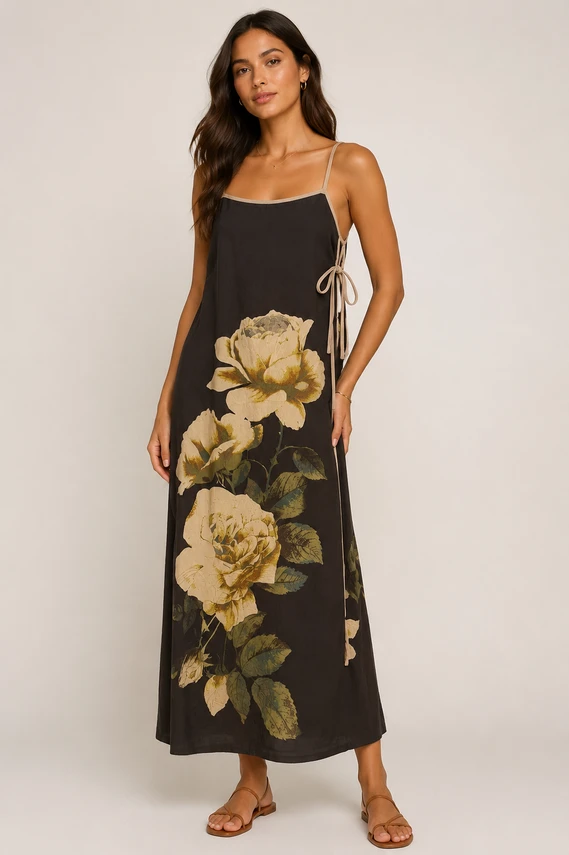 Nicole Floral Maxi