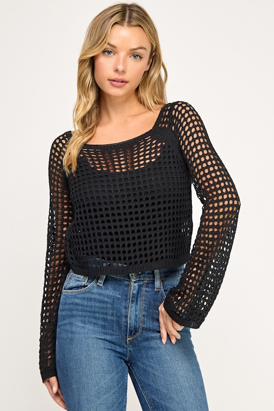Gunner Mesh Long Sleeve Top