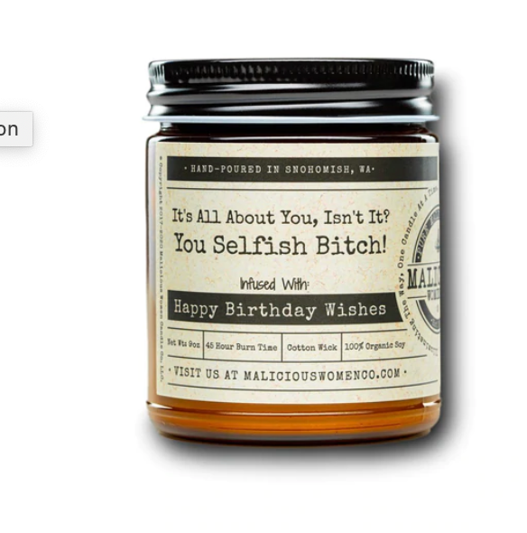 Malicious Women Candles