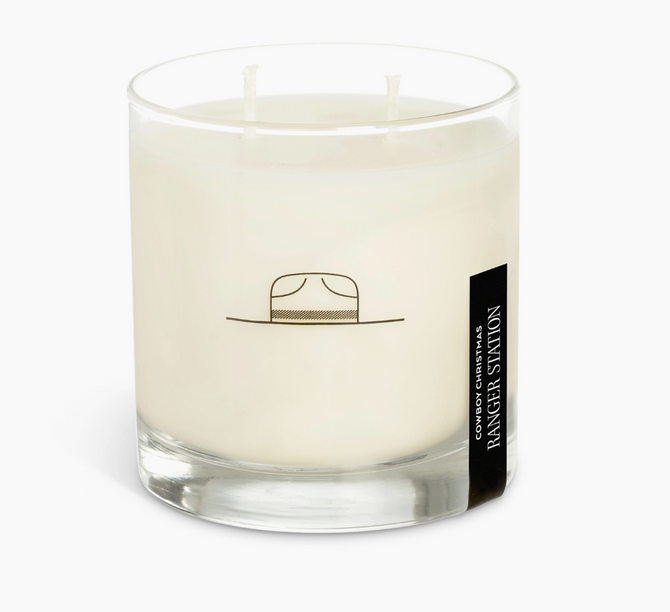 Sea Salt Candle Rocks Glass