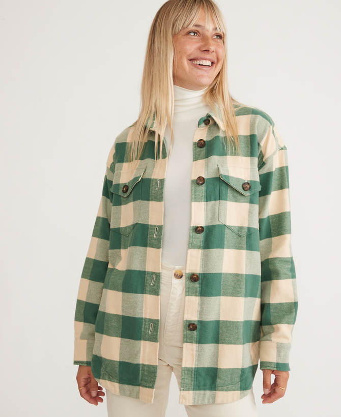 Bailey Flannel Shirt Jacket