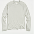 Long Sleeve Sueded Cotton Crew