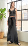Two Piece Stripe Tank and Maxi