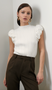 Austen Puff Cap Sleeve Top
