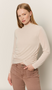 Draped Mock Neck