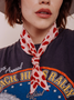 Devil in Disguise Rose Scarf Tie