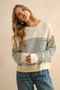 Birdie Long Sleeve Stripe Sweater