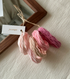 Pink Wavy Seamless Hair Ties