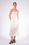 Flower Applique Midi Dress