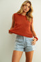 Slubbed Sweater Top