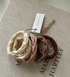 Neutral Wavy Seamless Hair Ties (5)