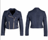 Reanon Cropped Leather Jacket