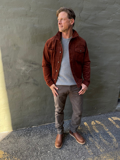 Cord Trucker - Hazel Twenty/Lex Twenty Menswear
