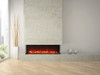 Amantii 72-TRU-VIEW-XL 72" wide - 3 Sided, Smart Electric Fireplace