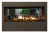 Sierra Flame - Lyon – 48" Wide - 4 Sided See Through Gas Fireplace