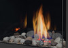 Napoleon Ascent Gas fireplace with shore fire kit