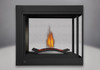 Napoleon Ascent Multi view Peninsula fireplace with firecradle