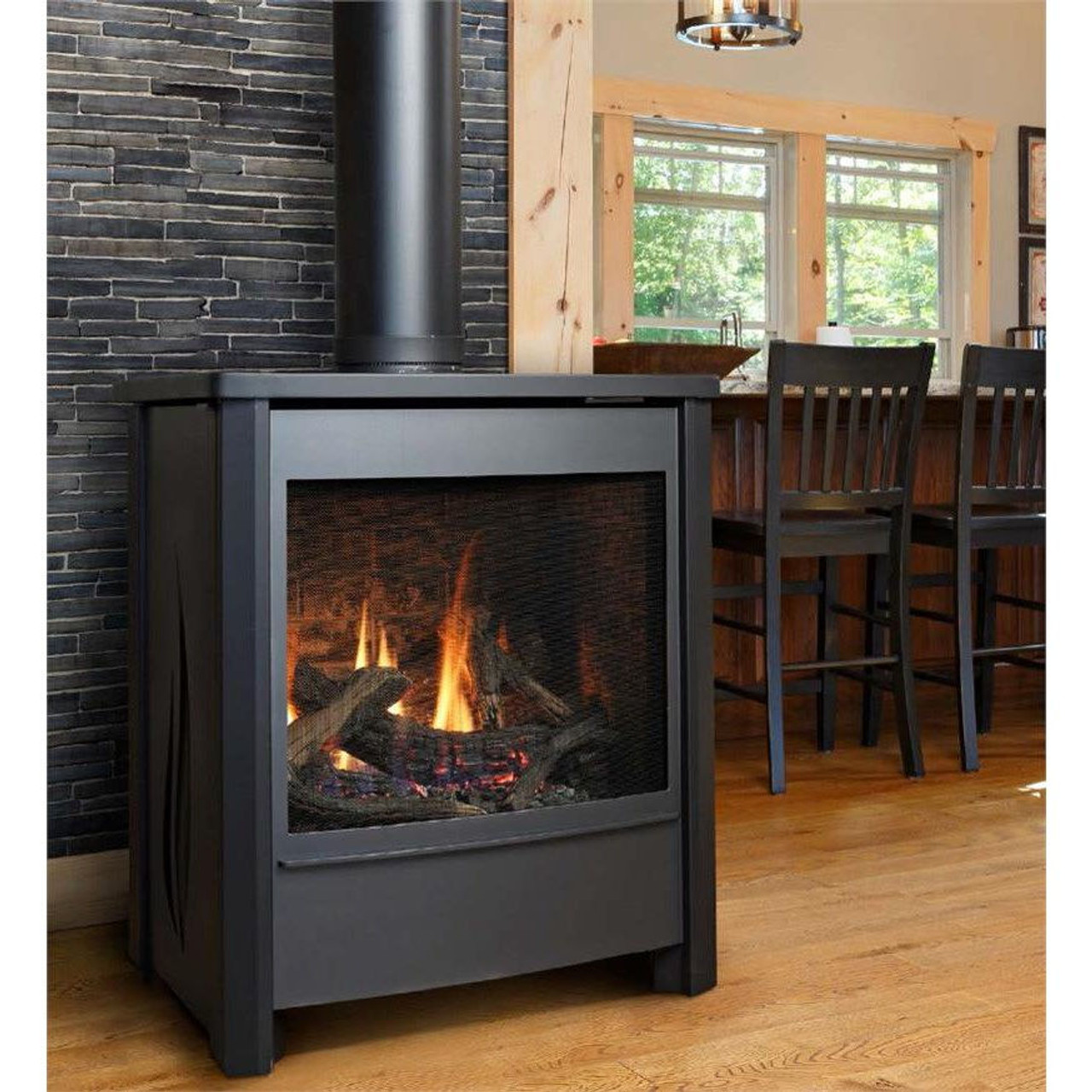 free fireplace 3d burning display