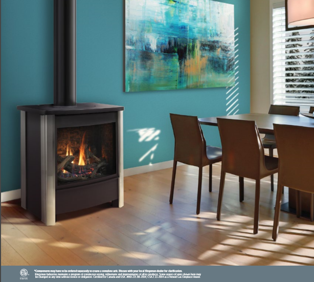 kingsman FDV451 Free Standing Direct Vent Gas Stove