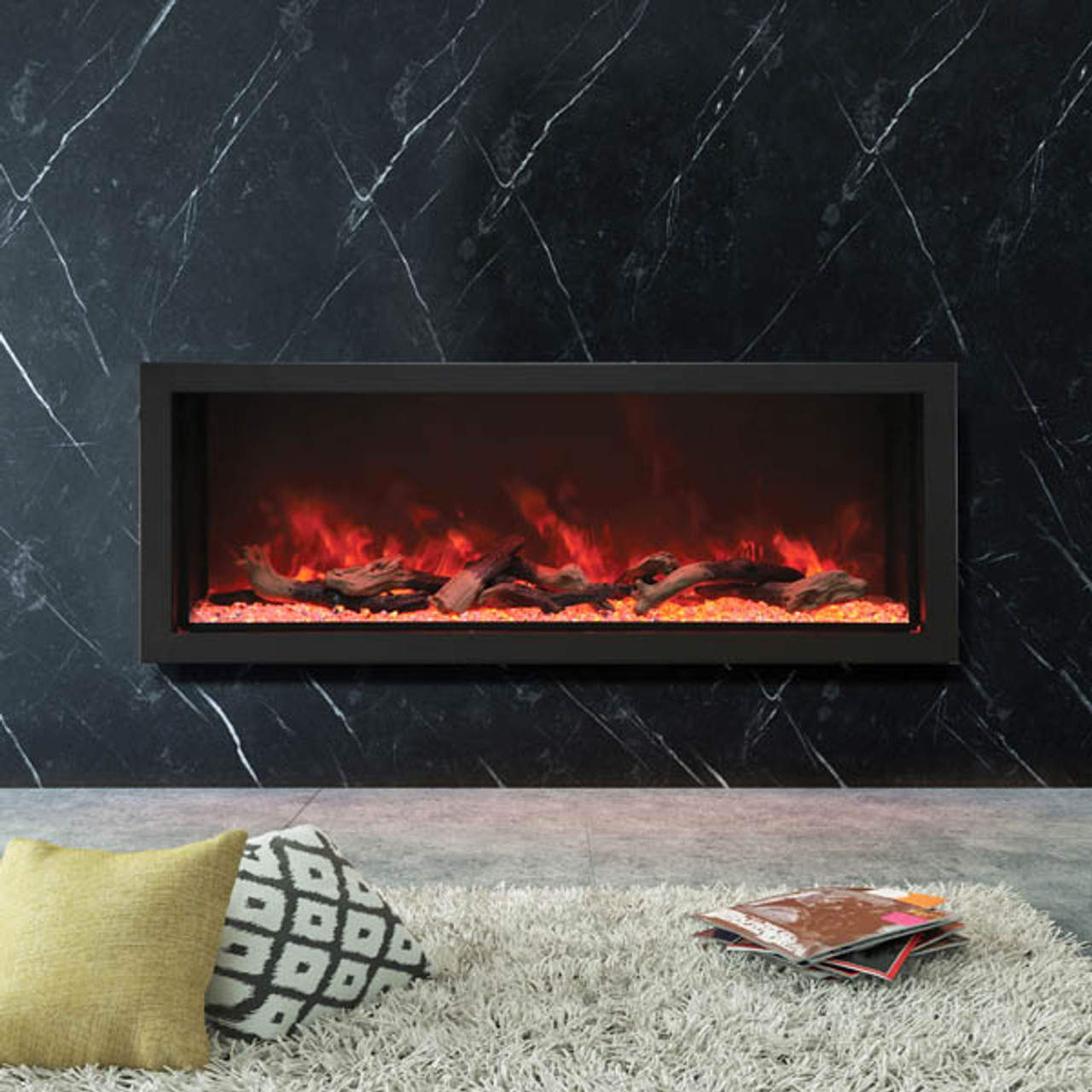 Amantii Bi 60 Deep Xt Wide 18 Tall Electric Fireplace