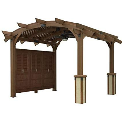 Outdoor Greatroom Company Sonoma 16 Mocha Pergola