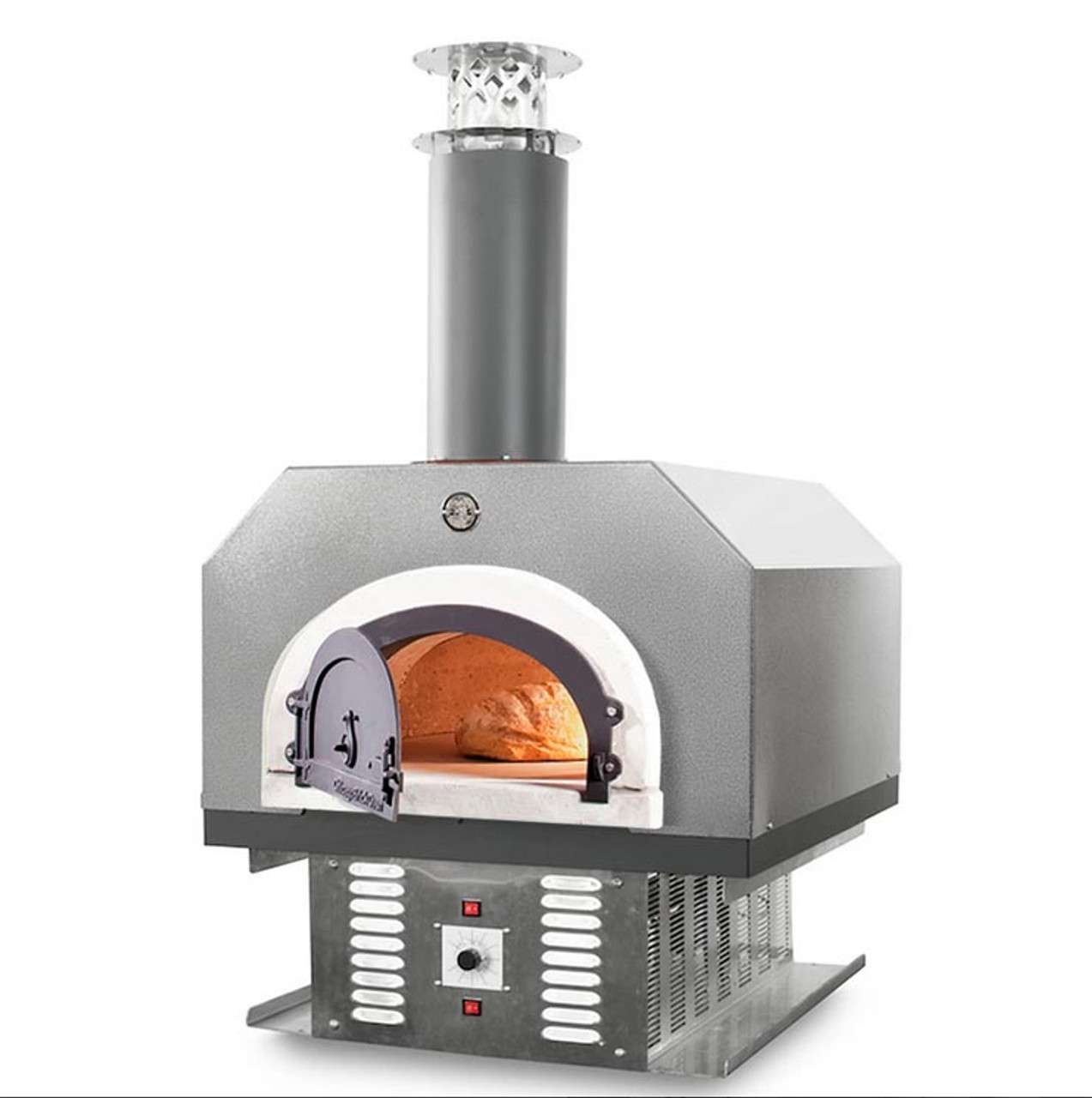 Chicago Brick Oven Mobile Wood Burning Pizza Oven; Copper