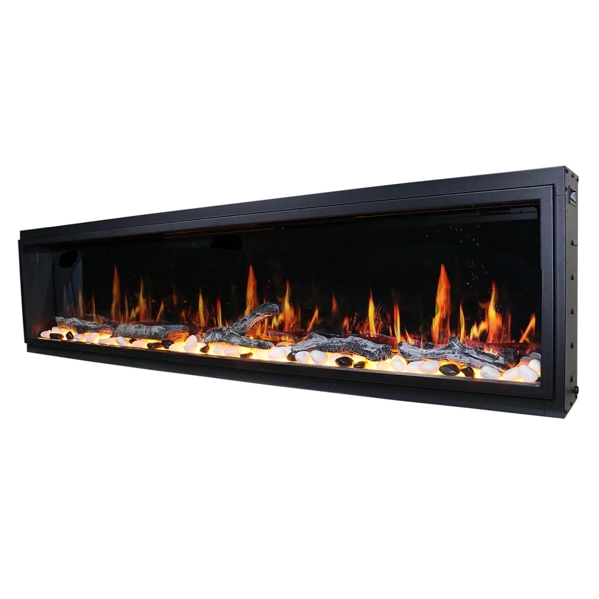 Latitude 75 inch Smart Built-in Linear Electric Fireplace - ZEF75V