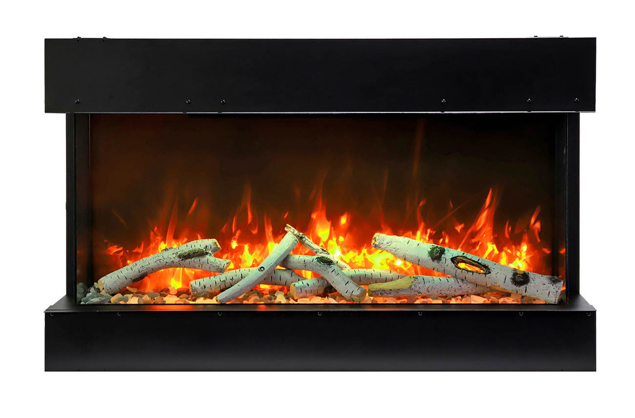 Remii Bay-Slim Smart Electric 40" Fireplace - Thumbnail 4