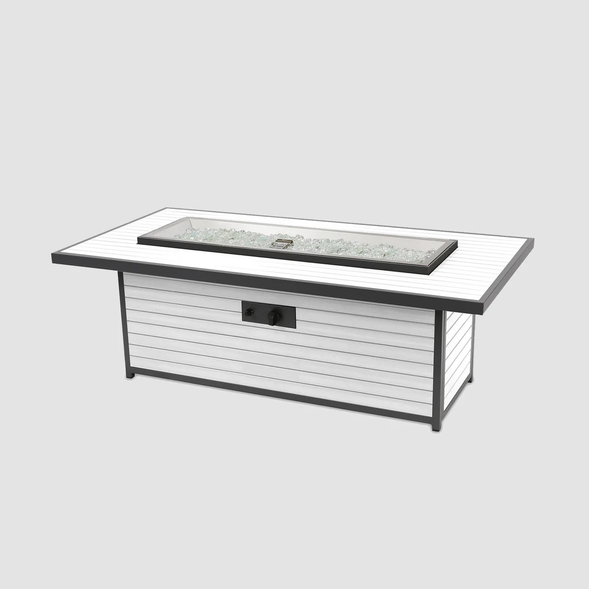 Brooks Linear Gas Fire Pit Table - Outdoor Greatroom Company
