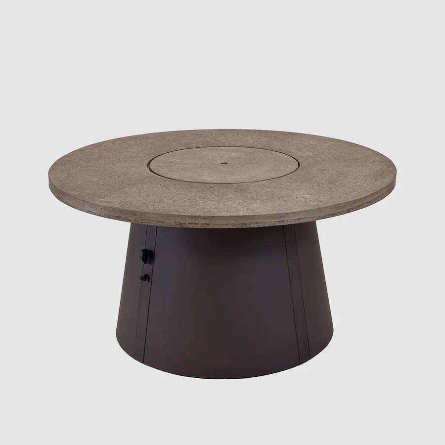 Outdoor Greatroom Company Cirvalo 48" Round Gas Fire Pit Table - Thumbnail 5