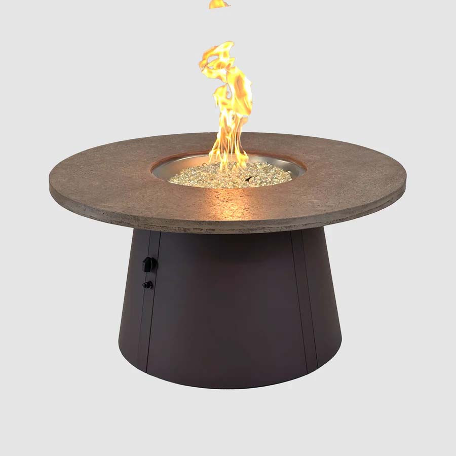 Outdoor Greatroom Company Cirvalo 48" Round Gas Fire Pit Table - Thumbnail 4