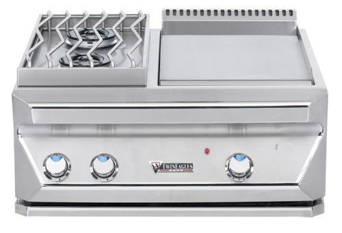 griddle with side burner