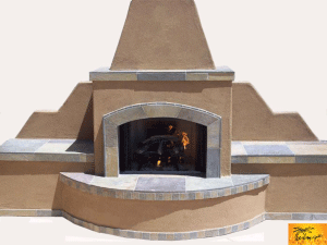 Kokomo Santa Fe Outdoor Fireplace - Thumbnail 2