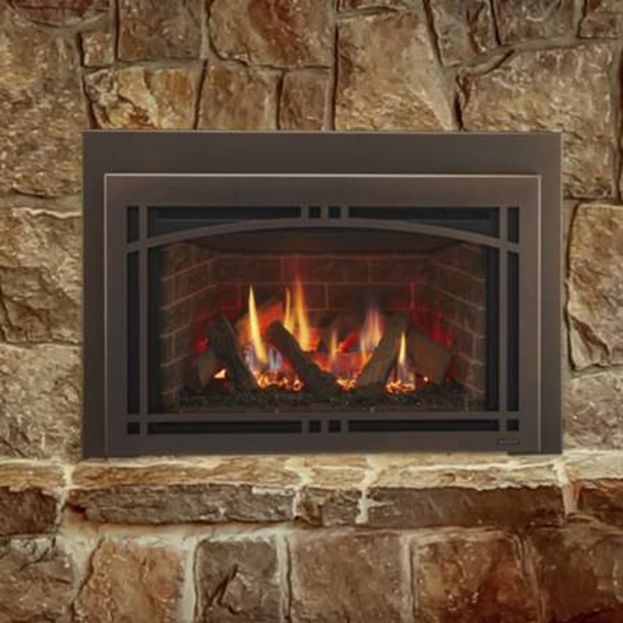 Majestic Ruby 35" Direct Vent Gas Insert - FIREPLACESRUS