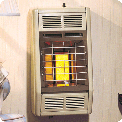 Empire DV35SG Direct Vent Gas Wall FurnacePackage W/ Blower & Thermostat