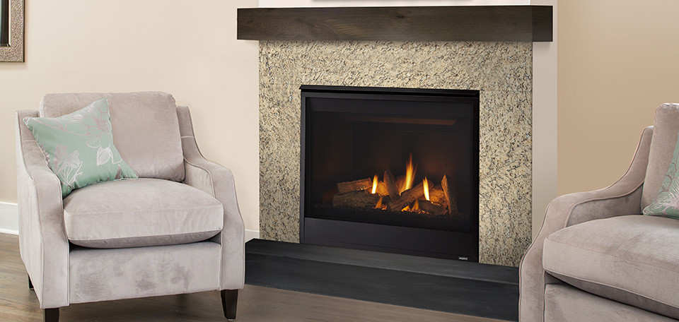 Majestic Quartz 32" Gas Fireplace Builders Package Deal