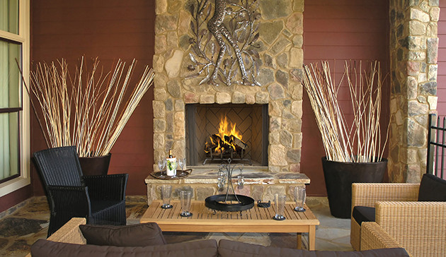 Fireplaces Outdoor Wood