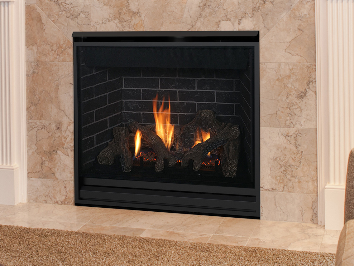 Vented Gas Fireplace Heater fireplacesrus.net