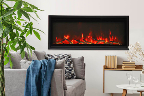 Remii Extra Slim 35" Electric Fireplace - 102735-XS