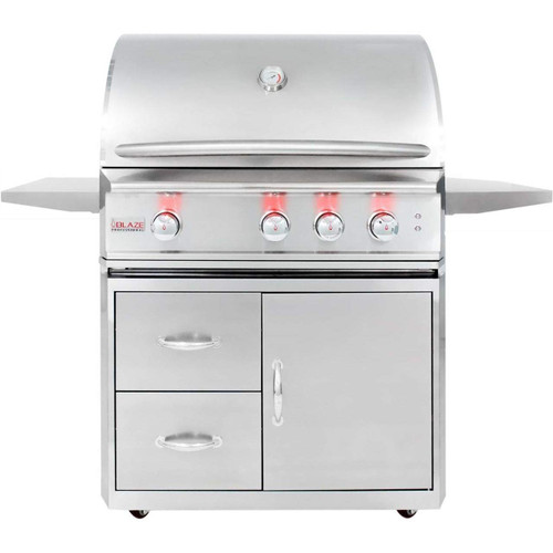 Blaze 34 Professional Grill On Cast