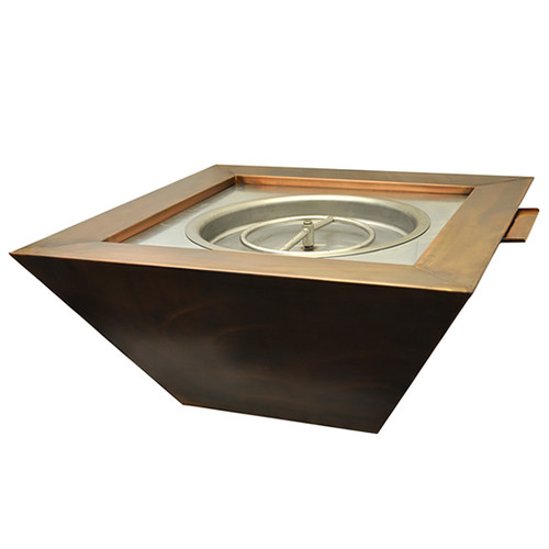 HPC - Sierra Copper Gas Fire & Water Bowl